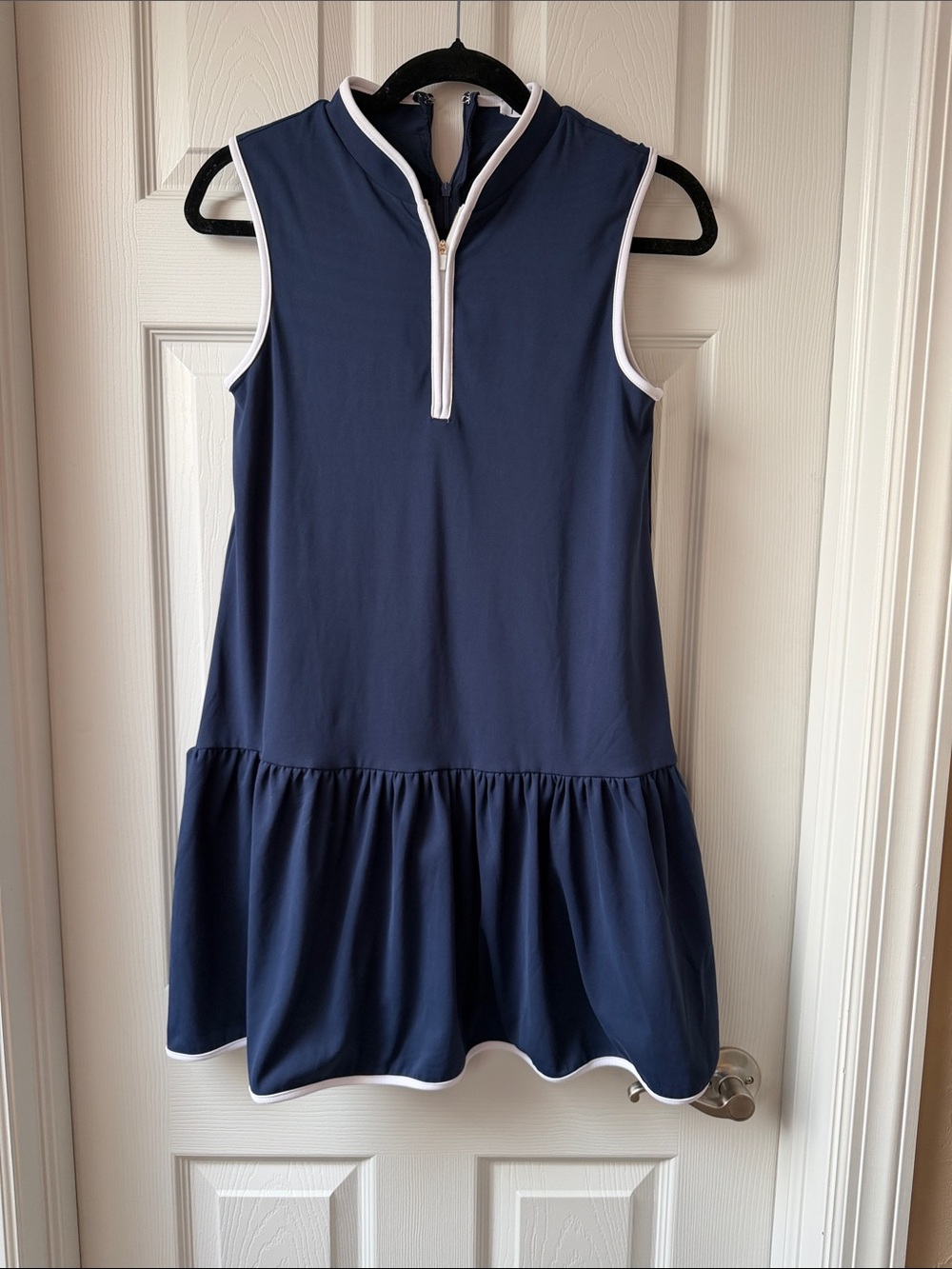 TCEC Women’s Navy Athletic Dress with Built-In Shorts - Picture 2 of 5